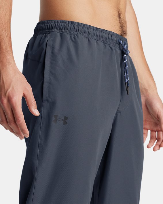 Pantalon coupe-vent UA Legacy pour homme, Gray, pdpMainDesktop image number 4